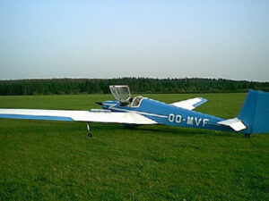 Very first powered glider I flew in in 1969 (still fying in 2001)